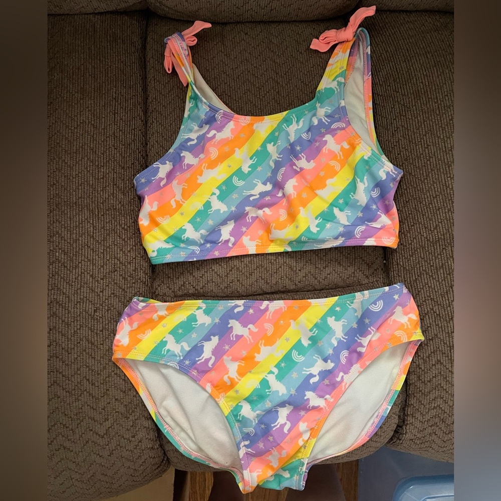 Girls Bathing Suit Two piece size 14/16